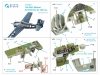 Quinta Studio QD48627 FM-2 Wildcat 3D-Printed & coloured Interior on decal paper (Hobby Boss) 1/48